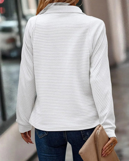 JANA | V-Ausschnitt Strickpullover