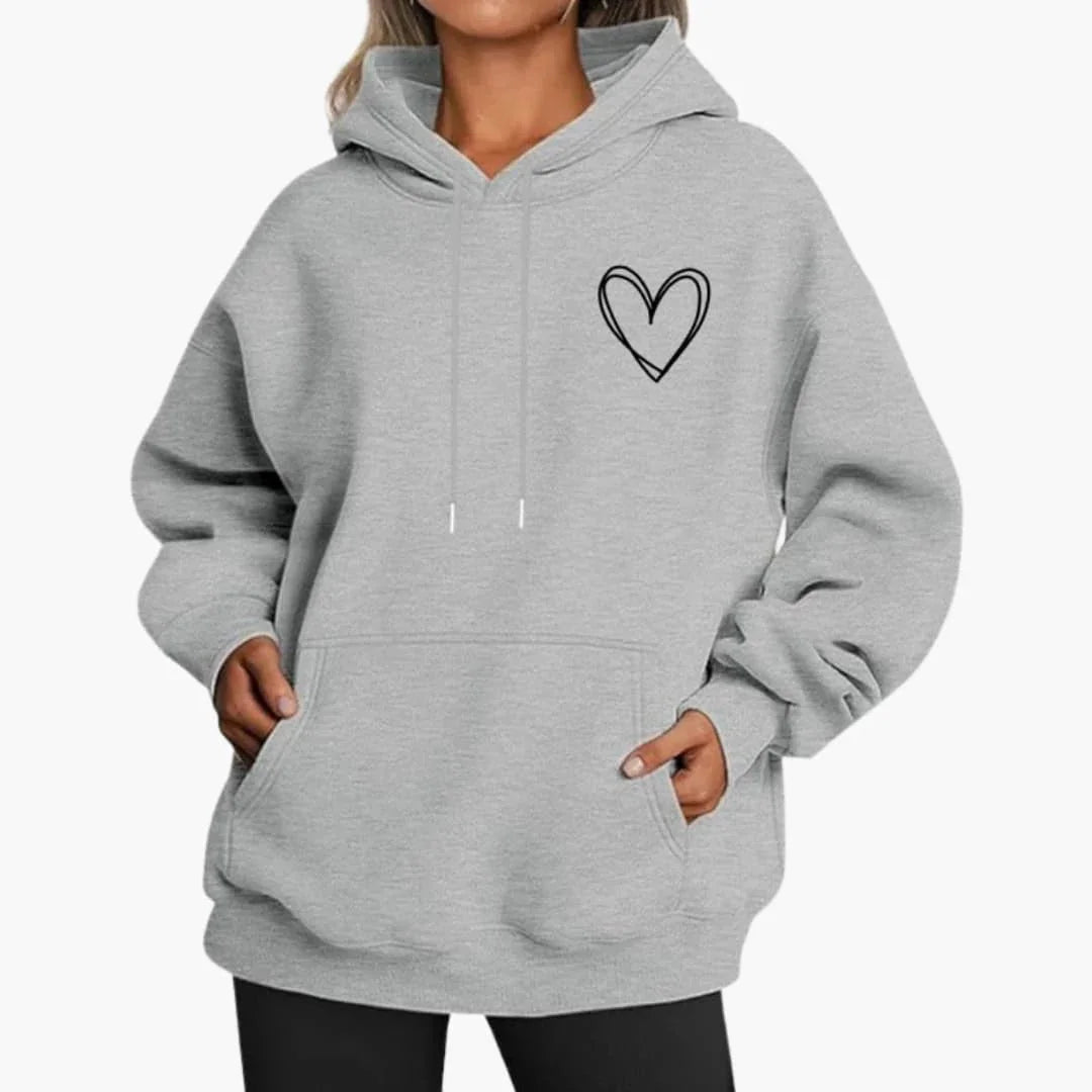 LOTTE | Kapuzensweatshirt mit Kängurutasche