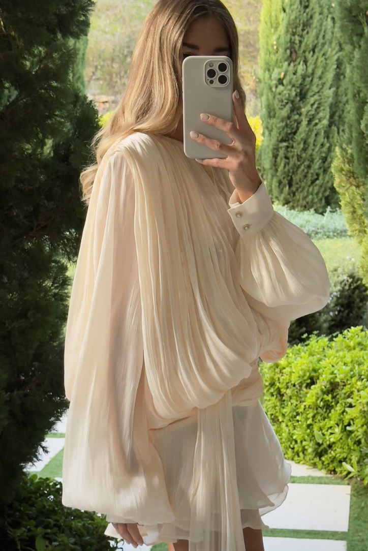 SYLVIE | Rüschen-Minikleid