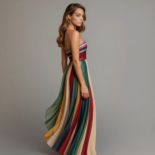 FIORELLA | Elegantes, Kleid in ausdrucksstarken Farben