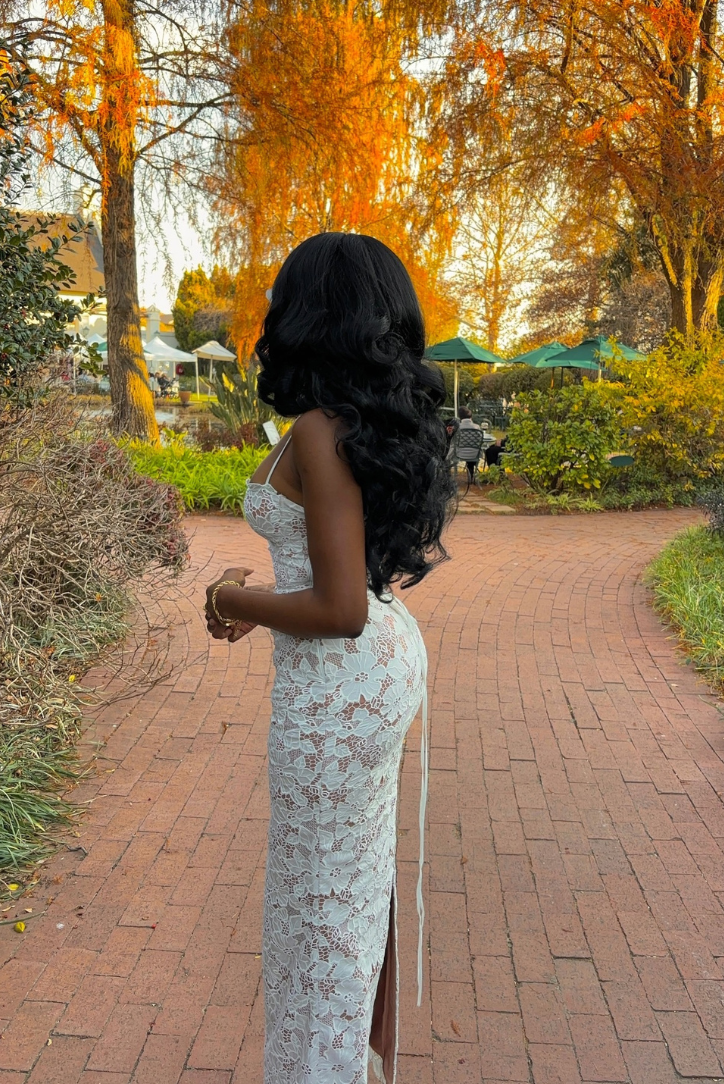 EVANGELINE | Maxikleid aus Spitze