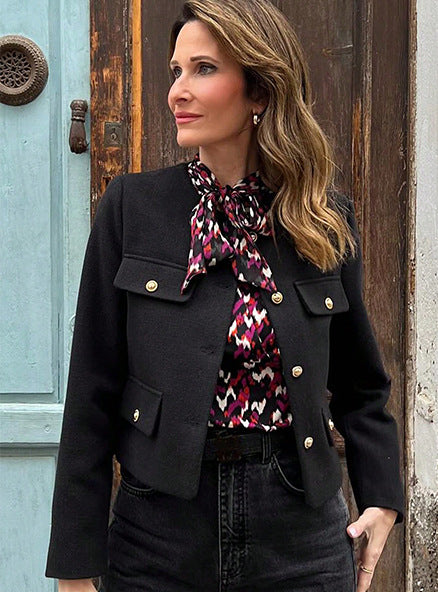 Megan | Vintage-Jacke in verkürzter Länge