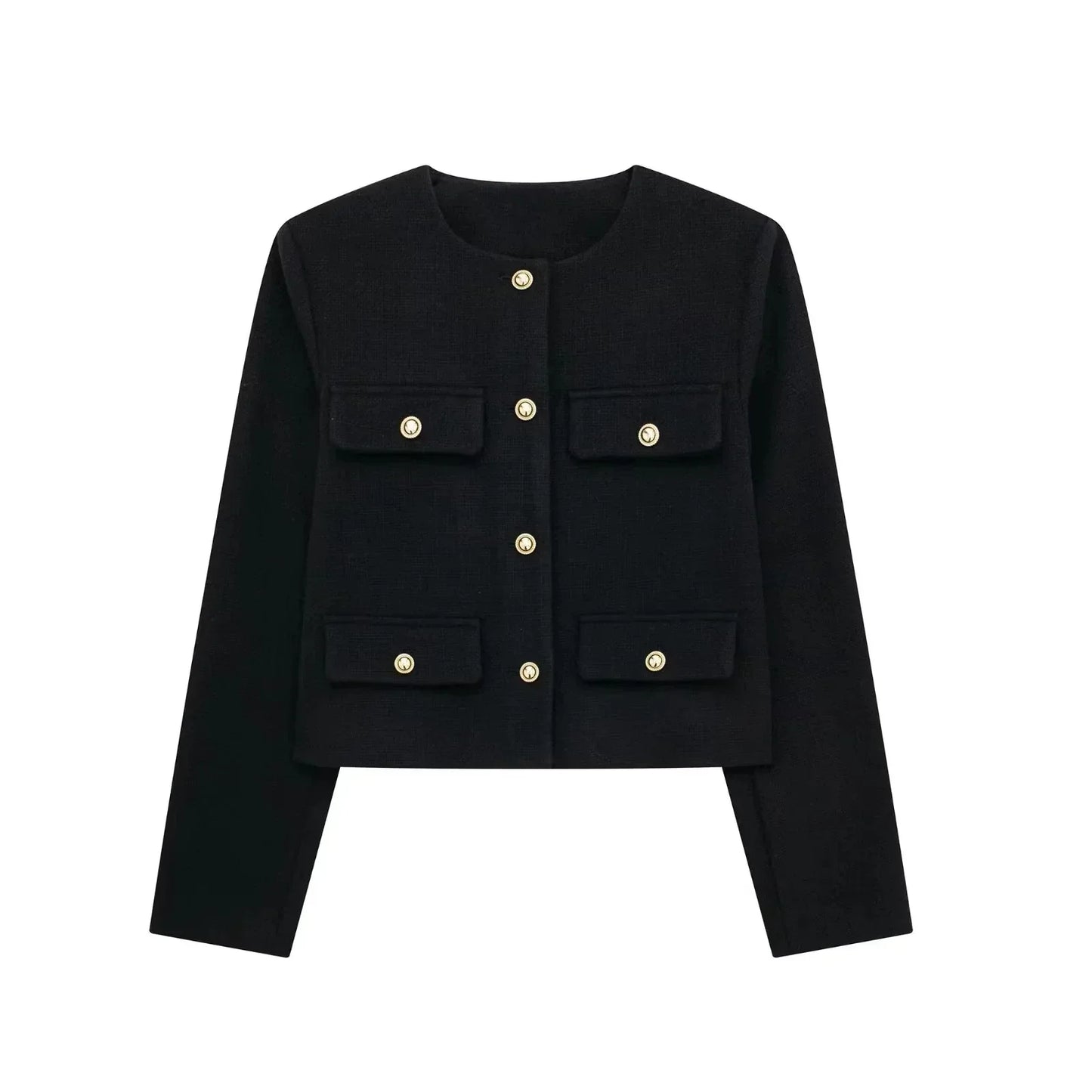 Megan | Vintage-Jacke in verkürzter Länge