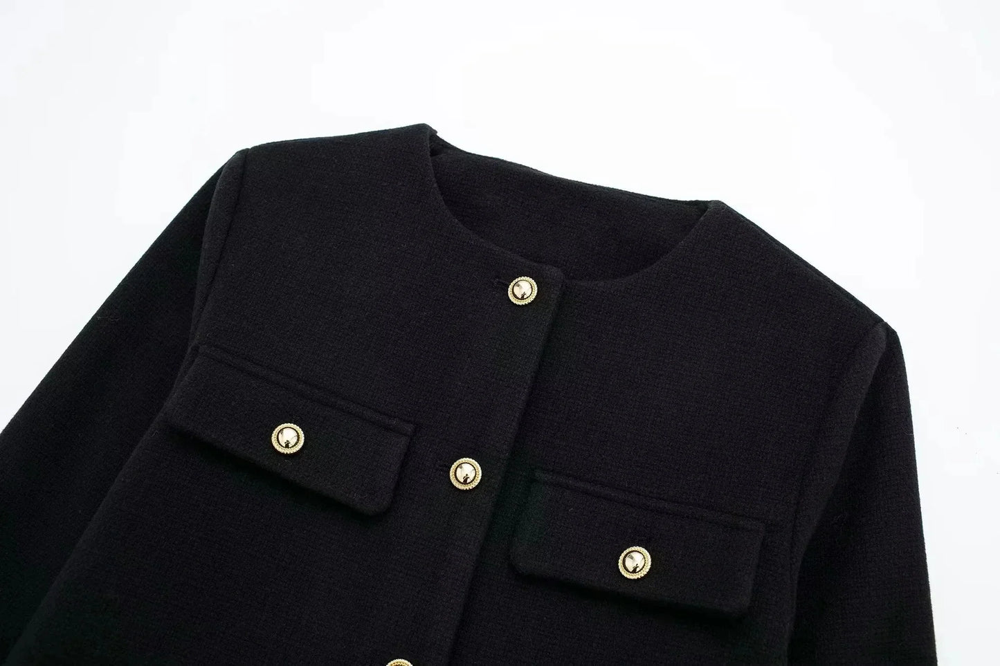 Megan | Vintage-Jacke in verkürzter Länge
