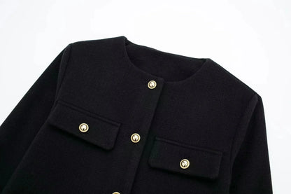 Megan | Vintage-Jacke in verkürzter Länge
