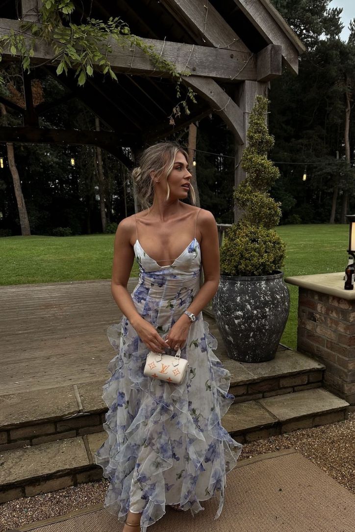 Maisie | Blumen-Maxikleid