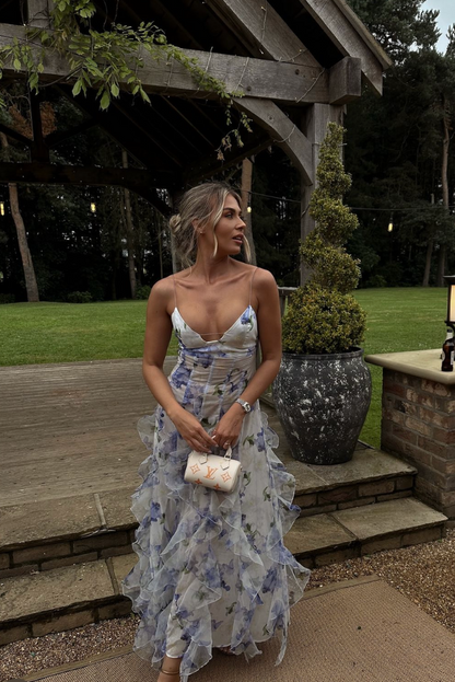 Maisie | Blumen-Maxikleid