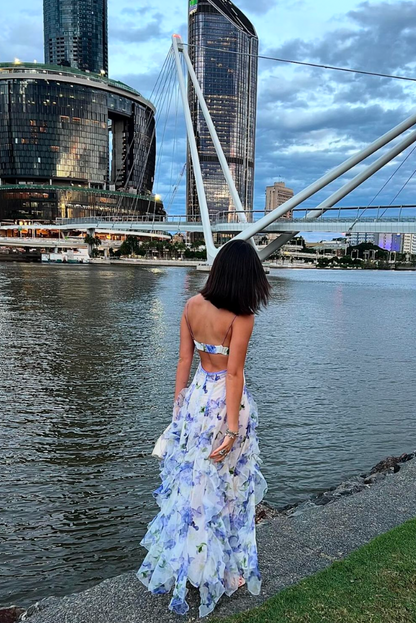 Maisie | Blumen-Maxikleid