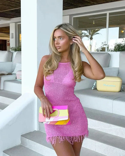 ELIZA | Sparkly Mini Dress