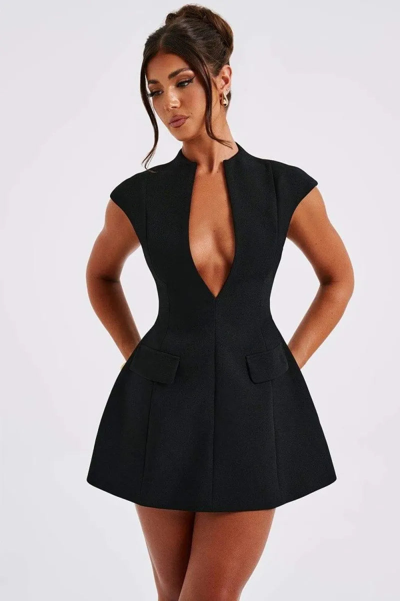 MARLEY | Kurzärmliges Minikleid