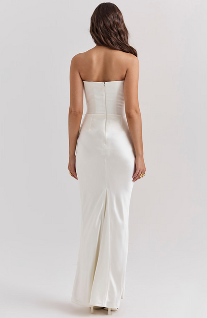 Tessa | Trägerloses Maxikleid