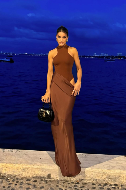 FAYE | Asymmetrisches Maxikleid