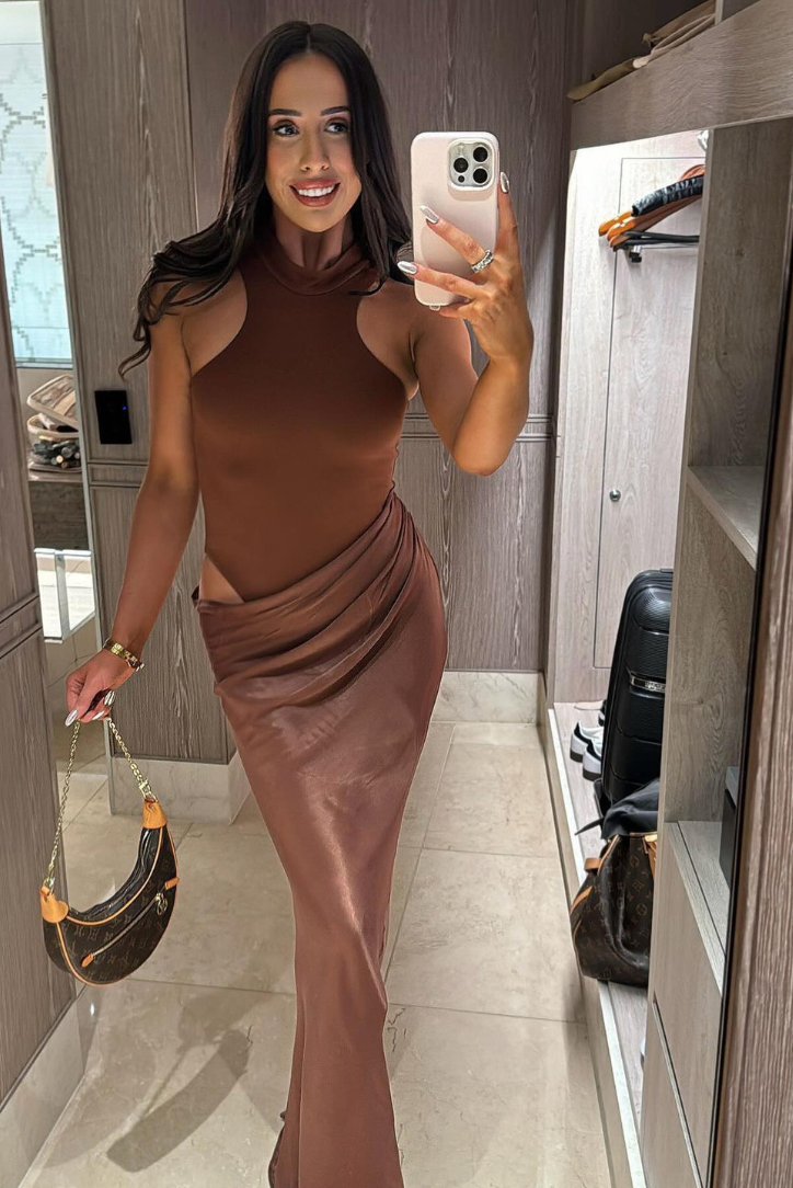 FAYE | Asymmetrisches Maxikleid