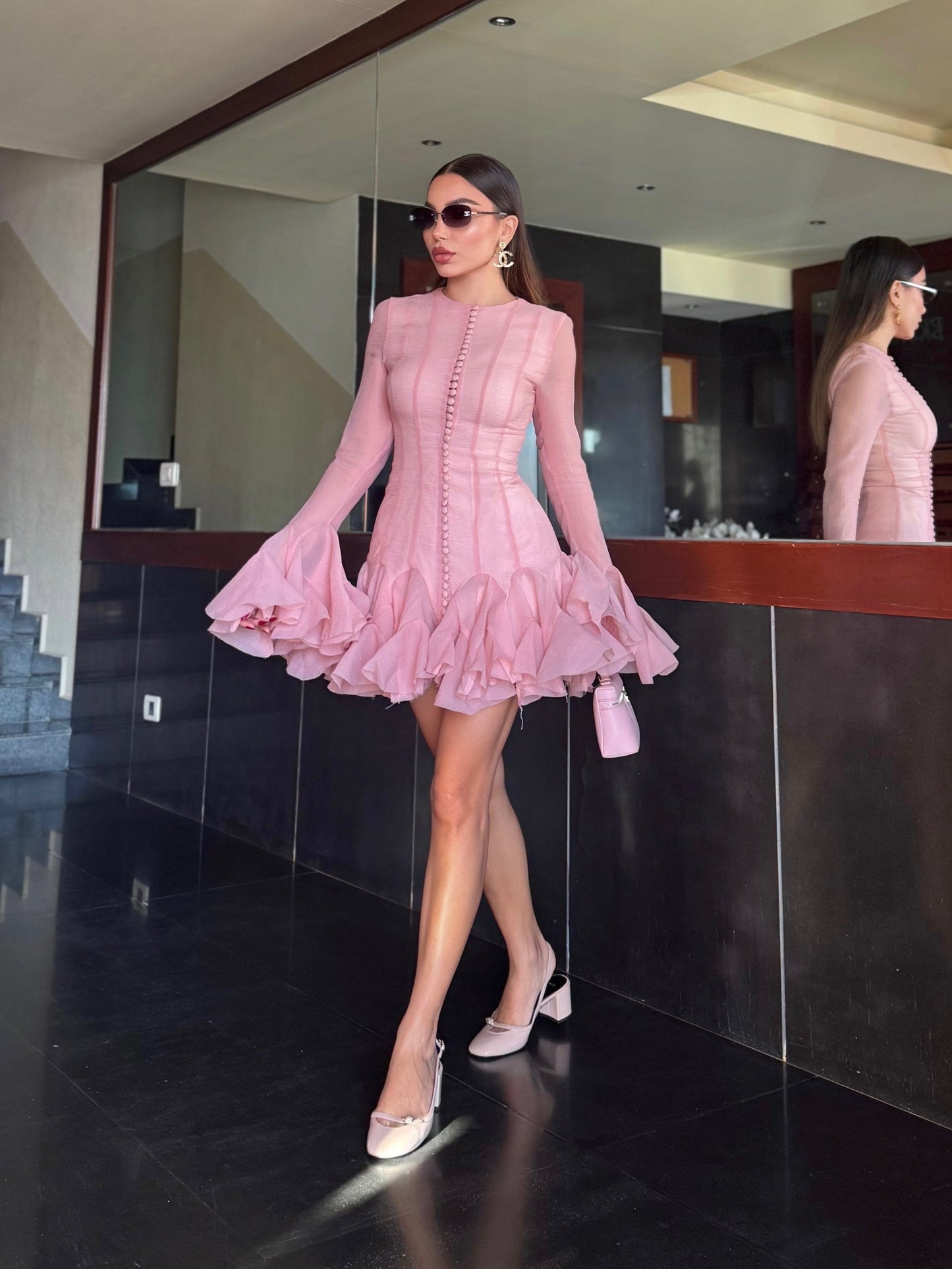 VADA | Blush Minikleid