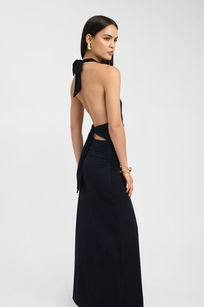 SARIAH | Elegantes Halter-Maxikleid