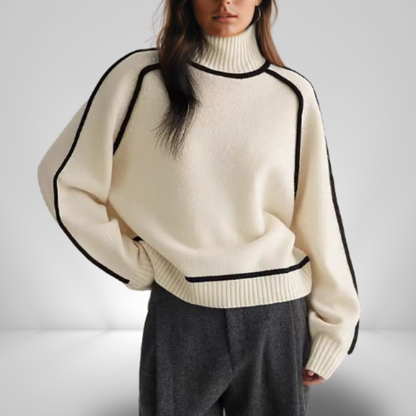 LARA | Damenpullover mit Rollkragen