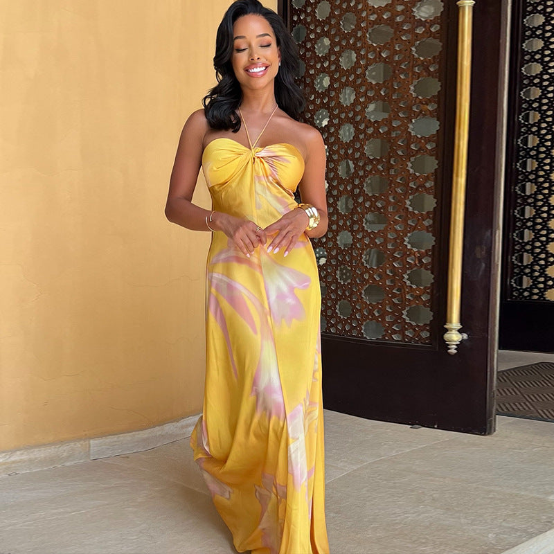 MADILYN | Fließendes Maxikleid