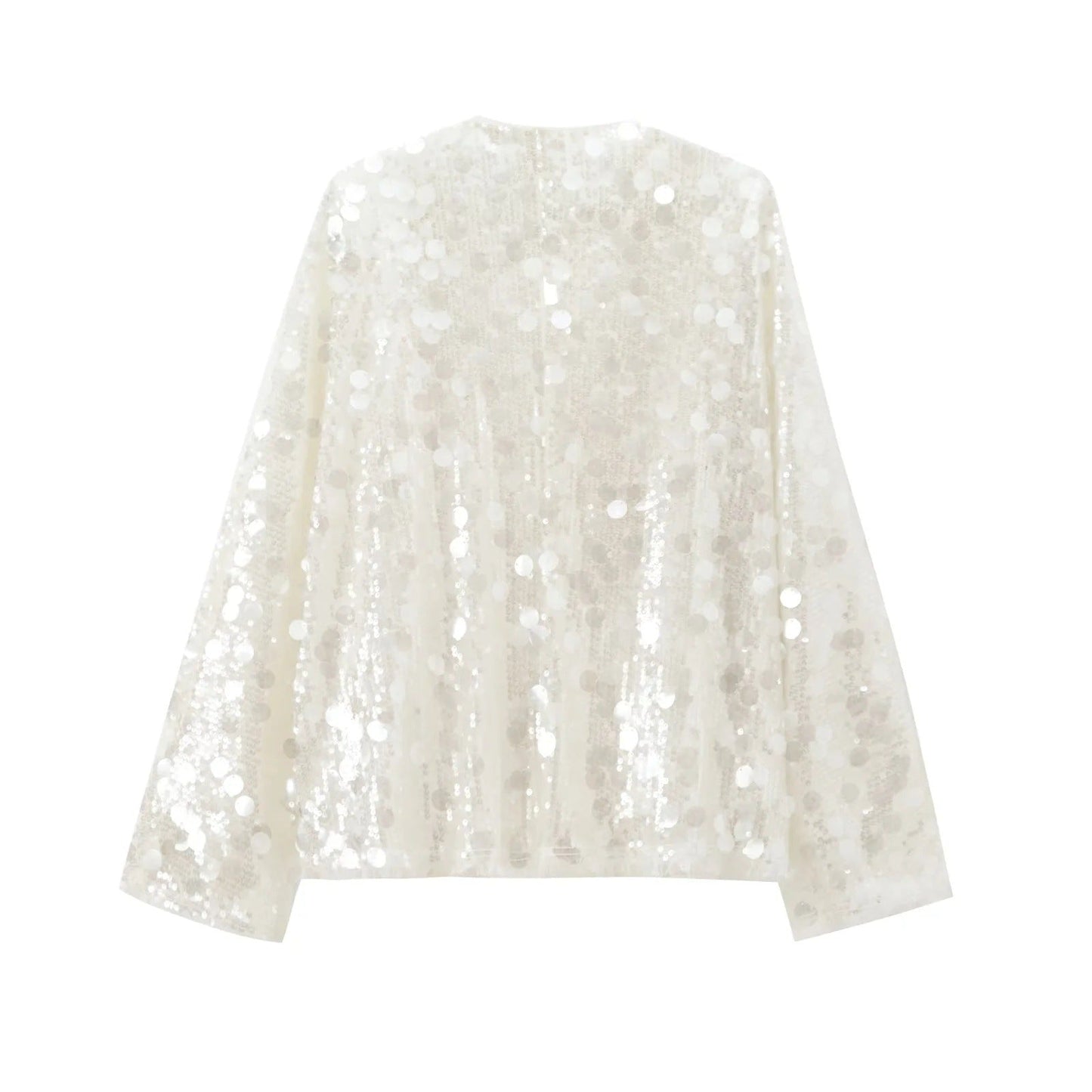 RHEA | Glamouröse funkelnde Bluse