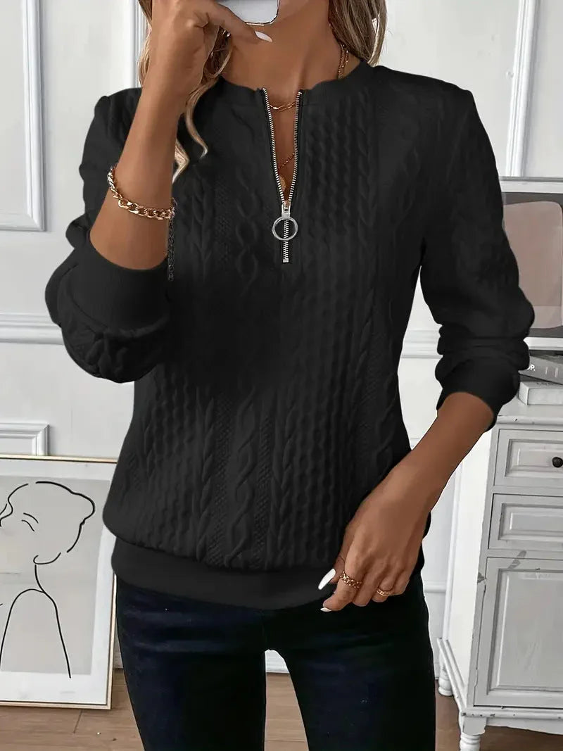 LEONIE | Zopfmuster Strickpullover