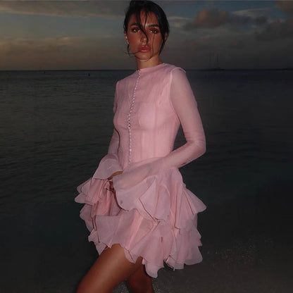 VADA | Blush Minikleid