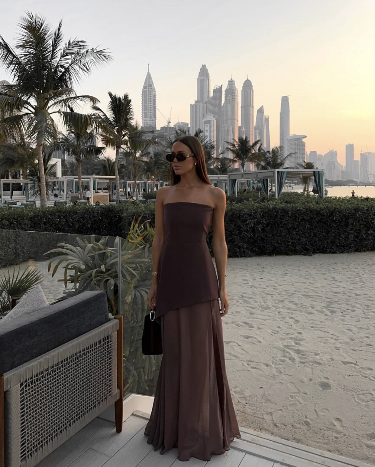 Valerie | Asymmetrisches Maxikleid