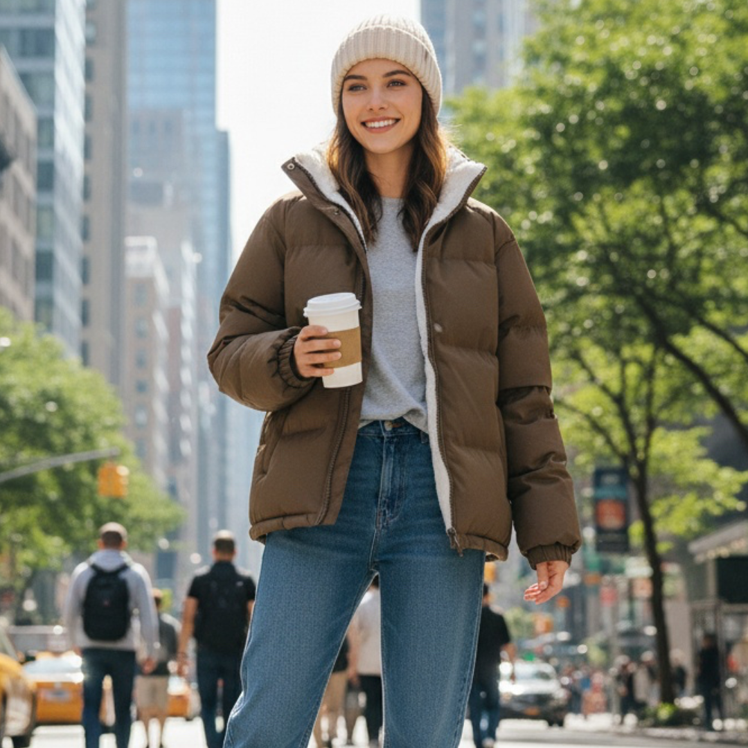 CARLA | Gesteppt Gefütterte Steppjacke