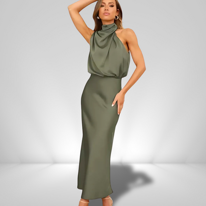 BENTHE | Off-Shoulder Midi-Kleid
