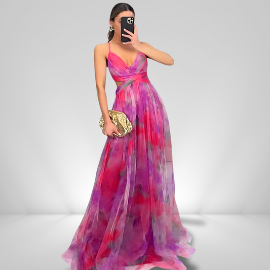 VERITY | Maxikleid mit Blumenprint