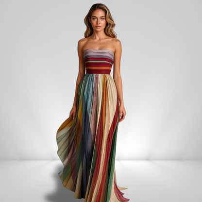 FIORELLA | Elegantes, Kleid in ausdrucksstarken Farben