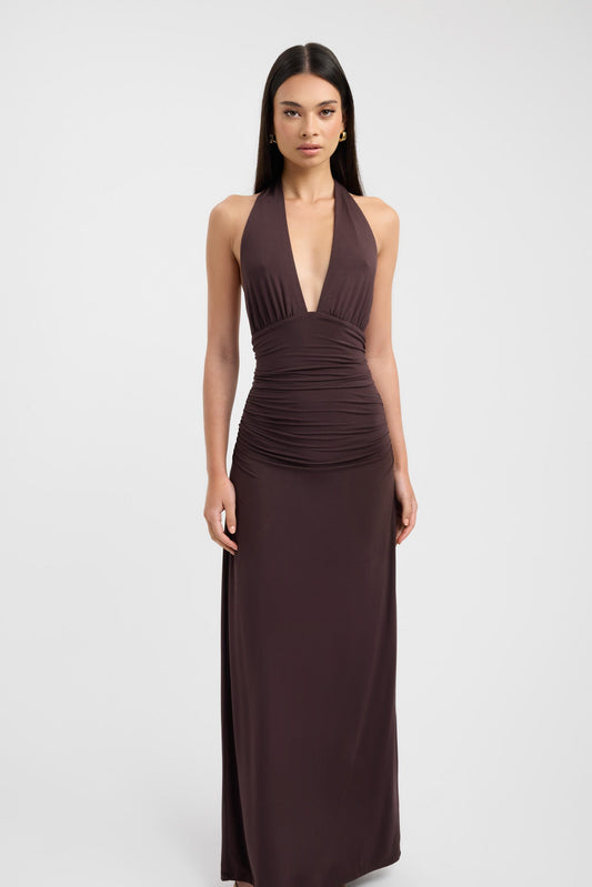 SARIAH | Elegantes Halter-Maxikleid