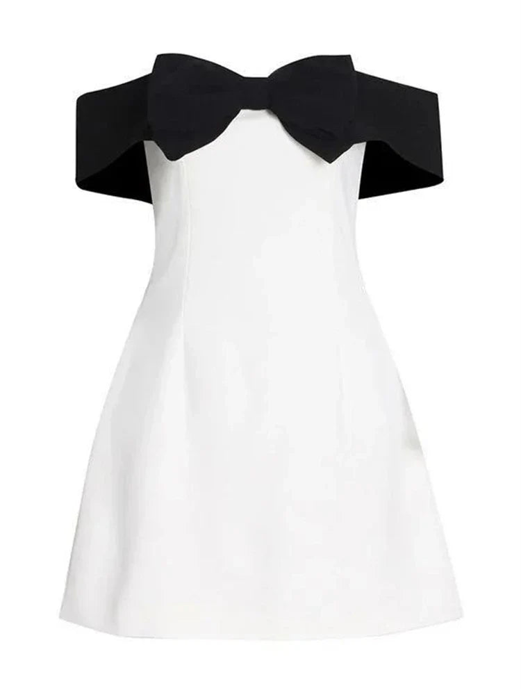 ZARIAH | Mini-Schleifenkleid