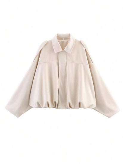 Kaori | Wildleder-Pilotjacke mit Struktur
