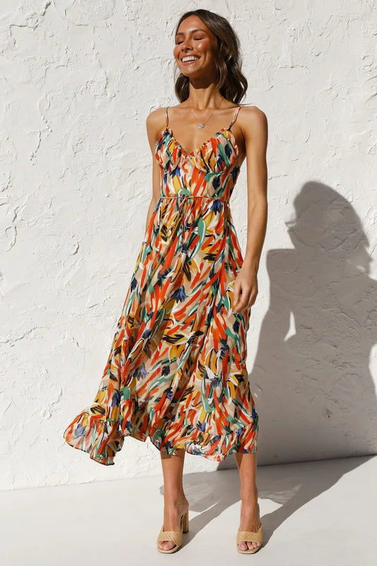NAOMI | Elegantes Maxikleid