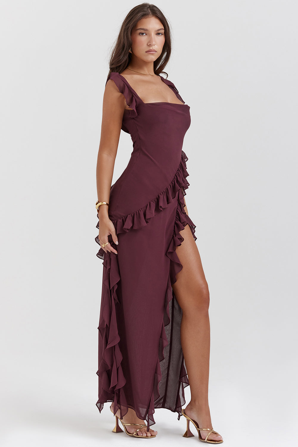 Tabitha | Stilvolles Rüschenkleid