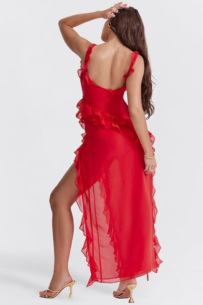 Tabitha | Stilvolles Rüschenkleid