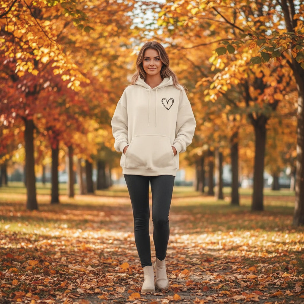 LOTTE | Kapuzensweatshirt mit Kängurutasche