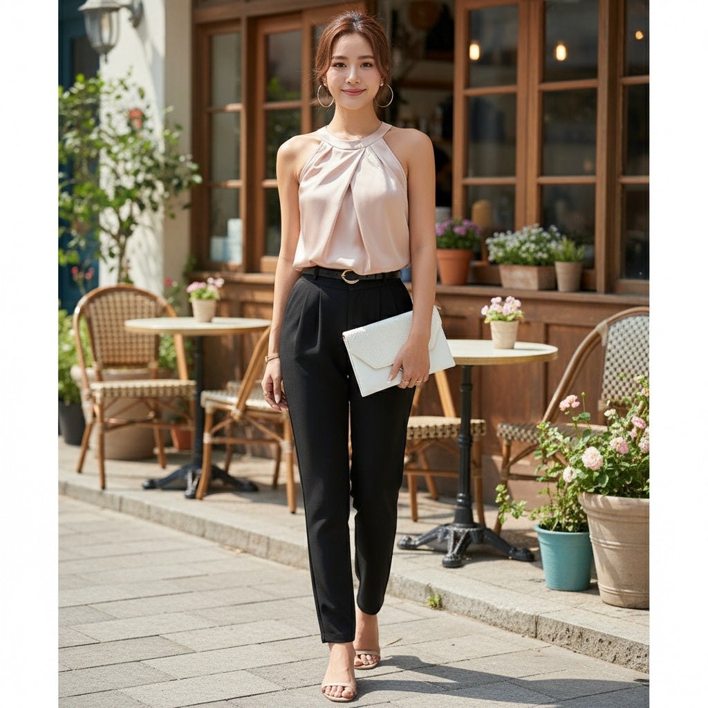 ELÉNA | ELEGANTE SATINBLUSE