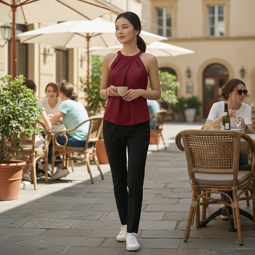 ELÉNA | ELEGANTE SATINBLUSE
