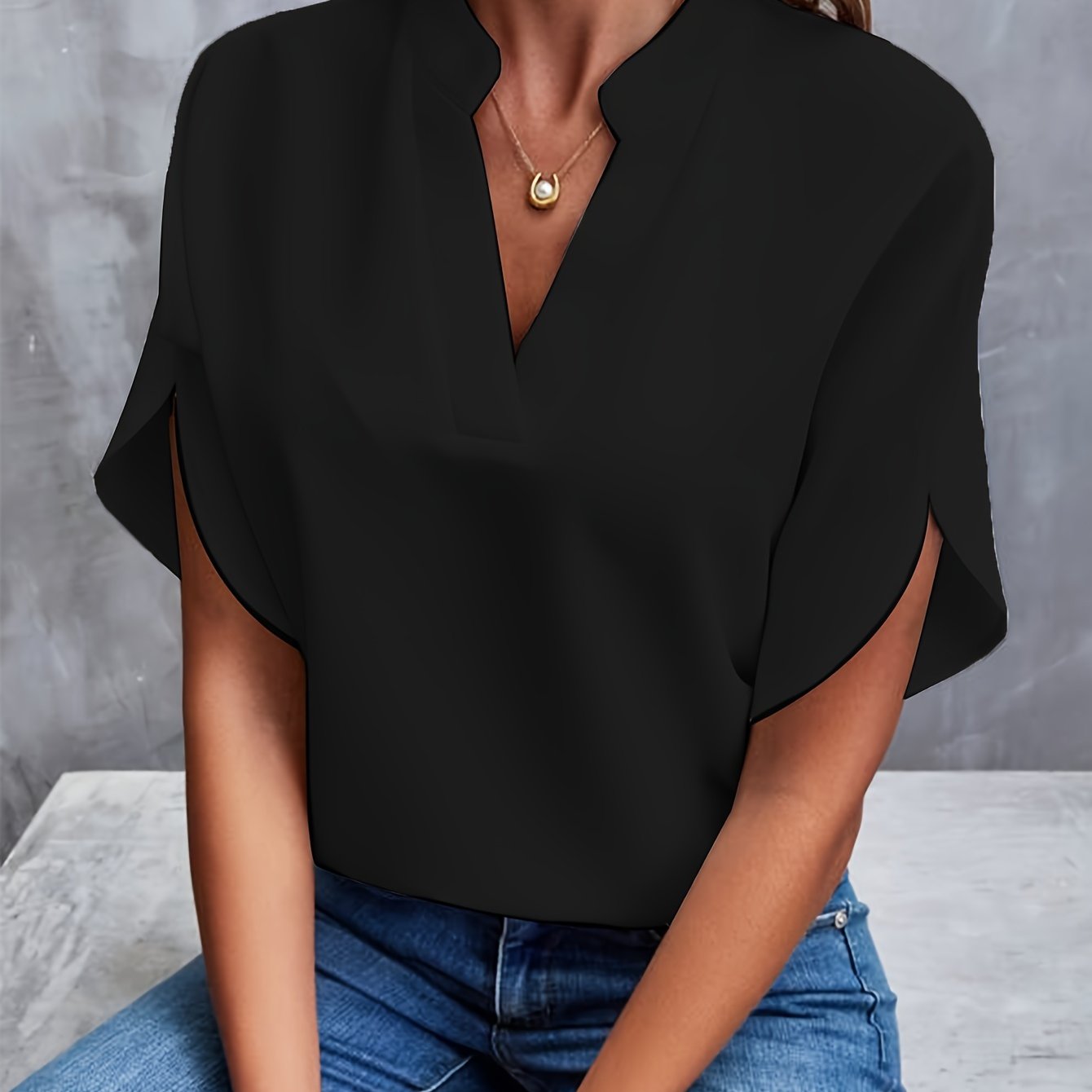 KARLA | ELEGANTE LEICHTE BLUSE