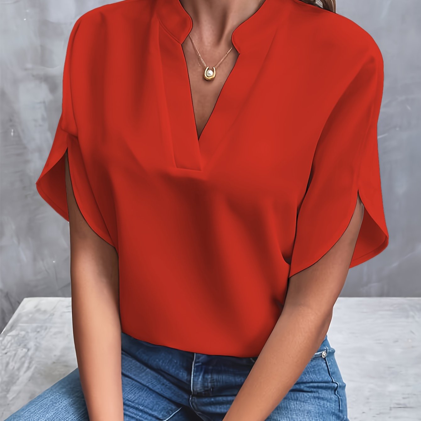 KARLA | ELEGANTE LEICHTE BLUSE