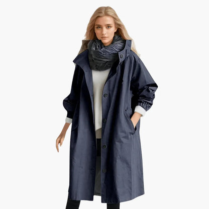 Wasserabweisender Trenchcoat für Damen