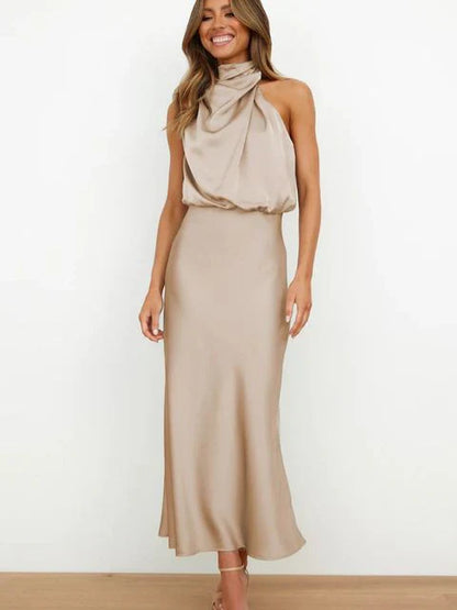 BENTHE | Off-Shoulder Midi-Kleid