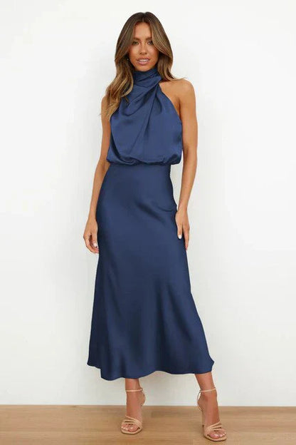 BENTHE | Off-Shoulder Midi-Kleid