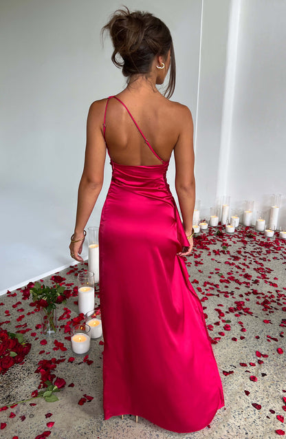 Skye | Ein-Schulter-Maxikleid