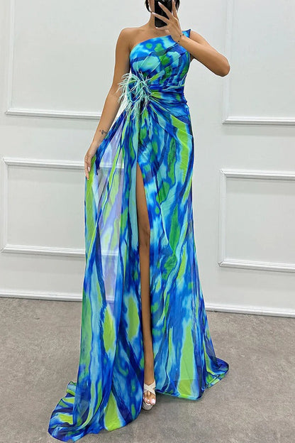 Mavis | Lebhaftes Maxikleid