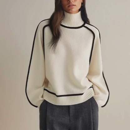 LARA | Damenpullover mit Rollkragen