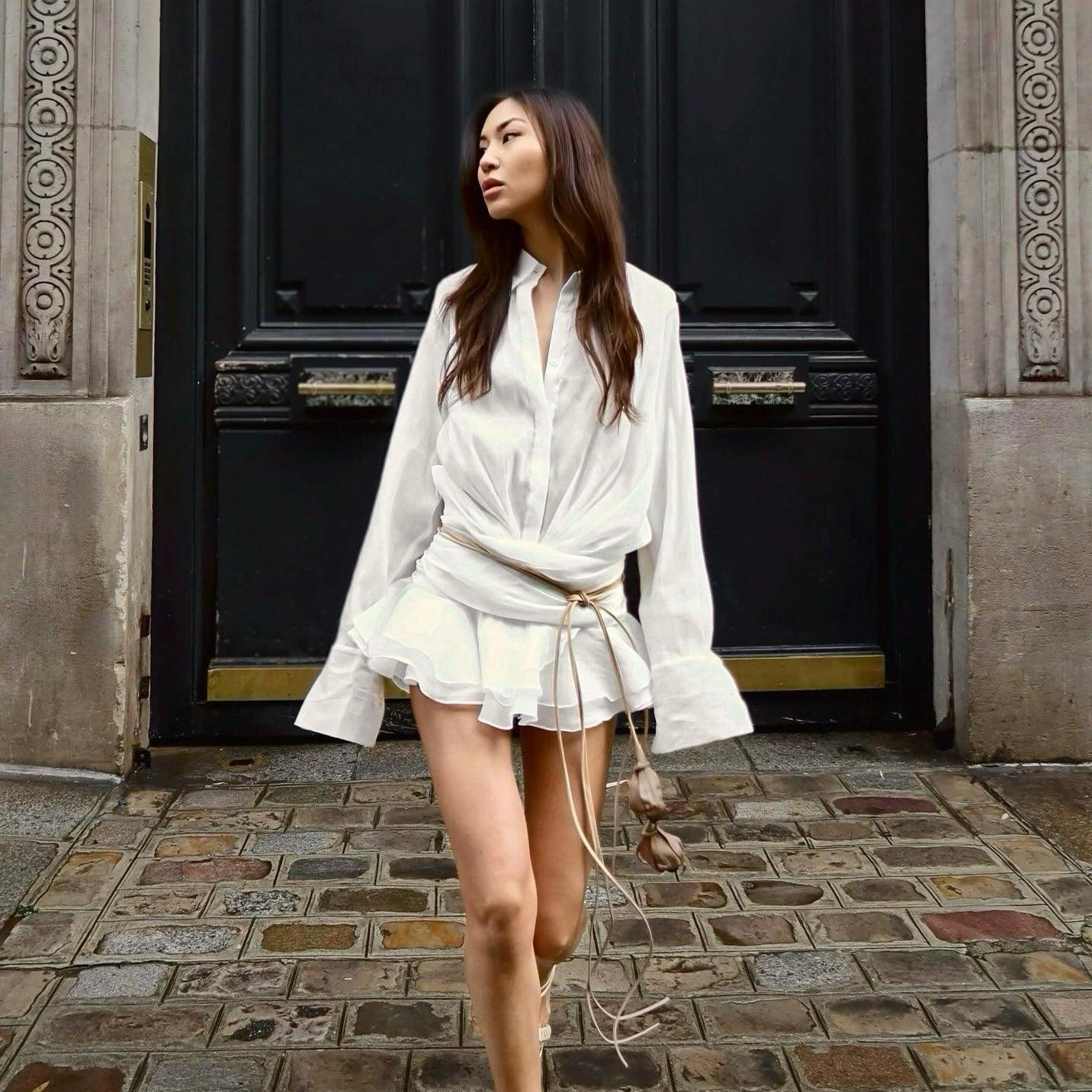 BRYNLEE | Plissiertes Minikleid